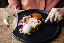 Peach Melba Dessert