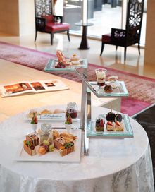 An Artistic Take On Afternoon Tea With Raffles Dubai