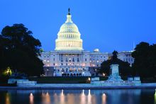 Capitol At Dusk