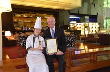 From left: Chef Tan & Michael Hanratty (General Manager)