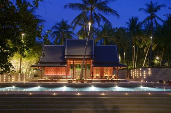 Amanpuri - Beach Club - Evening