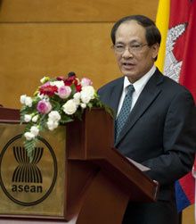 ASEAN Secretary-General, Le Luong Minh 