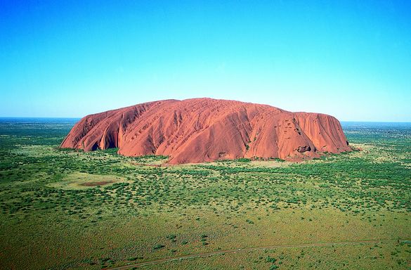 Uluru Aerial 