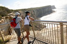 Walking at North Head, Sydney Harbour National Park