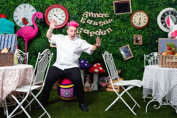 Easter High Tea Garden by Anna Polyviou at Shangri-La Hotel, Sydney 