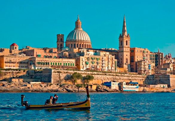 View Of Valletta