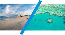 Hidden Gem - Kings Beach, Bowen vs. Heart Reef, Great Barrier Reef