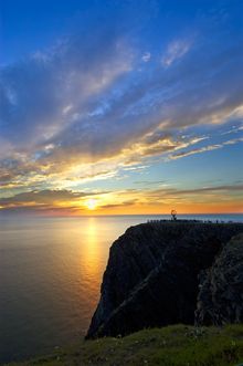 Midnight Sun, North Cape