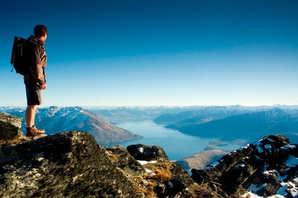 Hiking around Queenstown