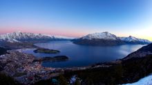 Queenstown Aerial Winter Views