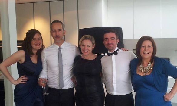 Left To Right:- Kim Richards (Rotunda Manager), Paul Taylor (Co-Founder), Tracey Stephenson (Co-Founder And Managing Director), 