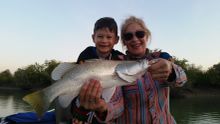 Barramundi larger than 90cm are being caught in the Gulf of Carpentaria promising a great fishing season in Tropical North Queensland.