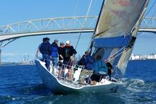 Sailing on the Waitamata Harbour