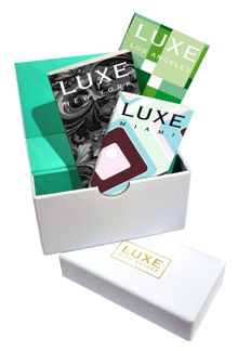 White Linen Travel Set 