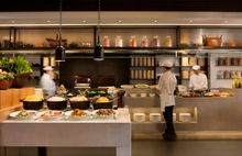 The Market Buffet Cooking Station