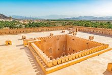 Al Hazm fort in Rustaq, Oman