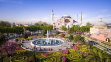 The glorious Hagia Sophia in Turkey