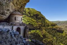 The famous cave city of Vardzia, Georgia