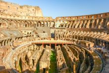 Rome's iconic Colosseum, Italy