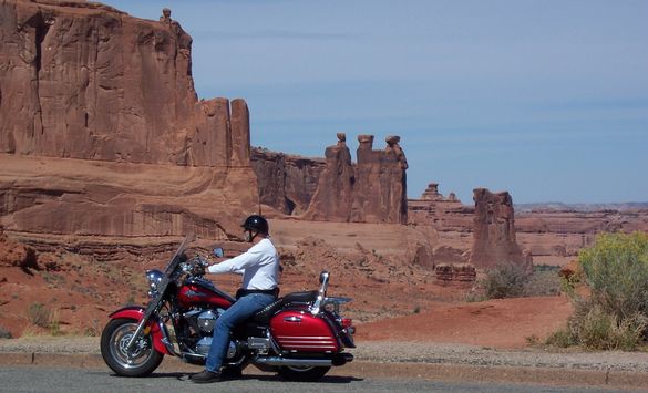 Motorcycle Touring Moab Utah