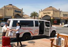 Karmel Shuttle, in cooperation with Citadel Outlets, allows visitors to use every minute of their stay by shopping on their depa