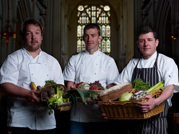 Bath Abbey Chefs, Credit David Tucker