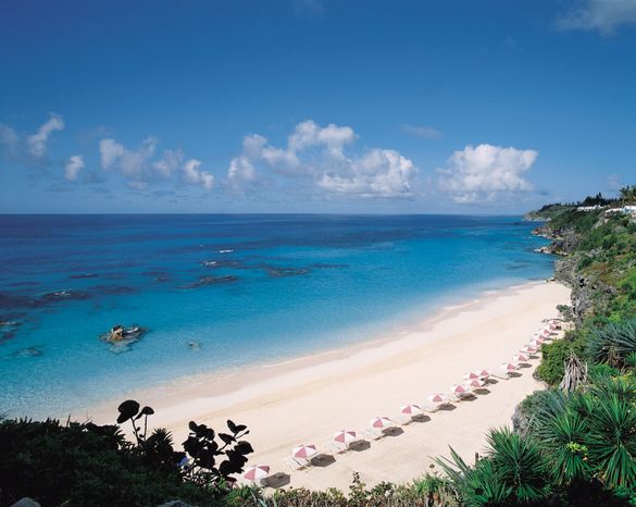 The Pink Sand Beach At The Reefs Hotel & Club, Bermuda