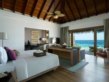 Dusit Thani Maldives Bedroom Ocean Villa