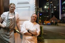 Head Chef Andy Ashby and Creative Culinary Partner Ian Curley