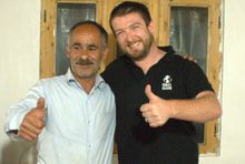 David with a Local