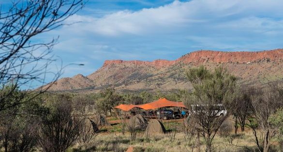 World Expeditions new campsites on the Larapinta Trail 