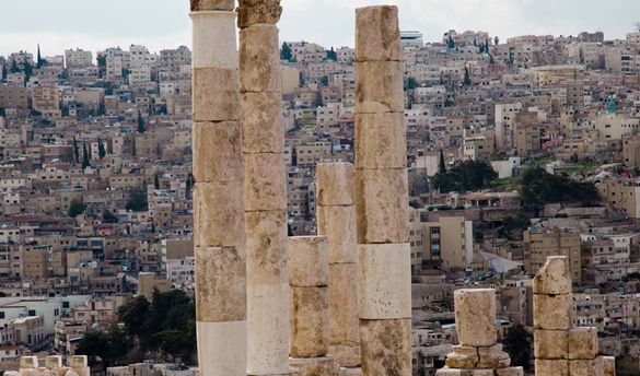Ancient Ruins Of Amman Citadel