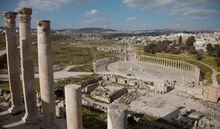 Panoramic Views At Jerash