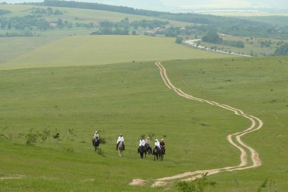 View Of The Old Capitals Riding Expedition