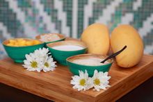 Mango and Sticky Rice scrub