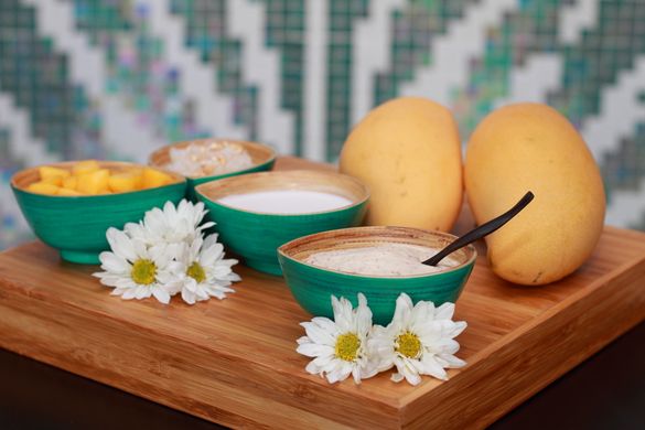 Mango and Sticky Rice scrub