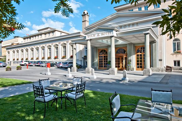 Kulm Hotel - Summer Exterior