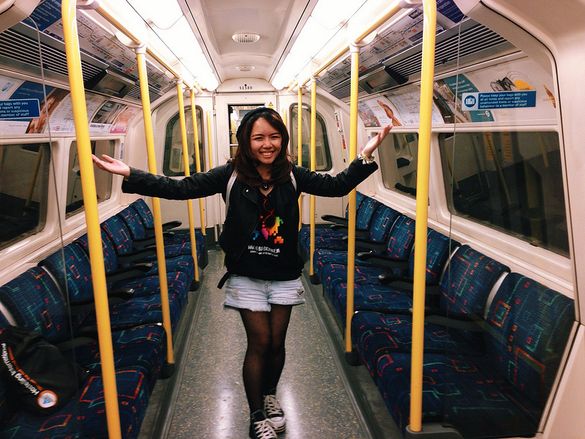 Kisty At London Tube