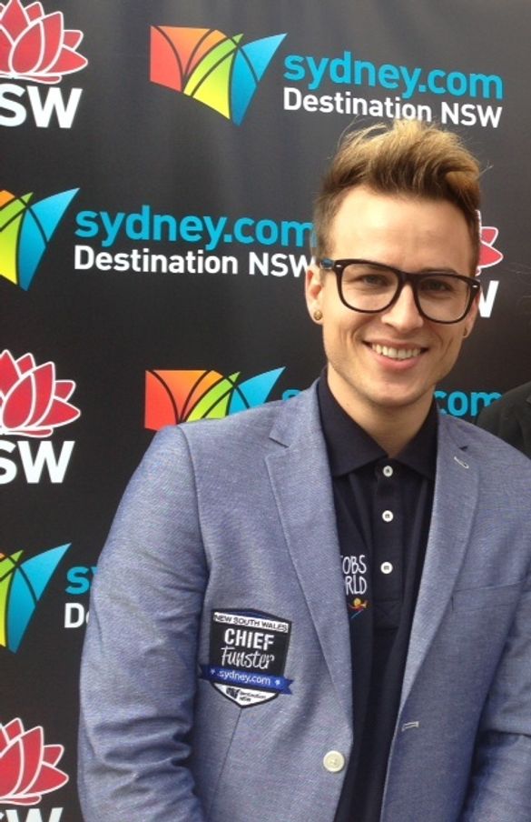 NSW Chief Funster - Best Job in the World Winner Andrew Smith, Orange Country, USA