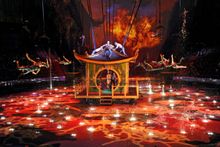Participants will get to experience flying some 17 meters over the main pool at the performer catwalk, and get a glimpse of the 
