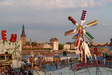 Düsseldorf's Old Town And The Biggest Fun Fair On The Rhine