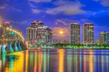 West Palm Beach Skyline