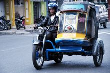 Street scene Medan
