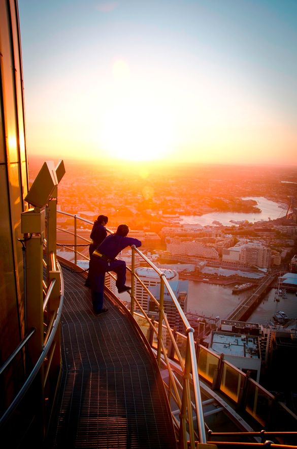 A Private SKYWALK at the Sydney Tower Eye