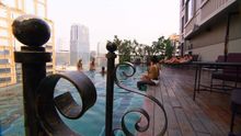 shooting the scene and the breeze in Bangkok at Hotel Muse