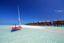 Water Villas And Sandbank 