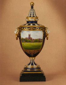 Worcester Vase, Bradman Collection