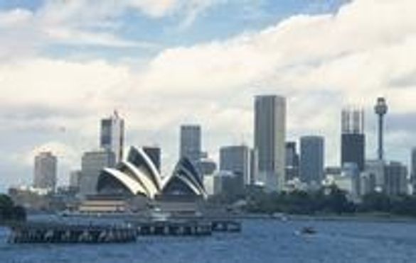 Austrailia's Iconic Opera House and Harbor