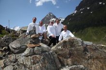 The summer 2013 chefs for Culinary Jakobsweg