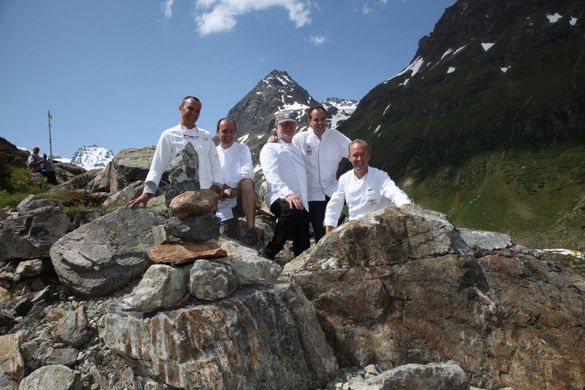 The summer 2013 chefs for Culinary Jakobsweg